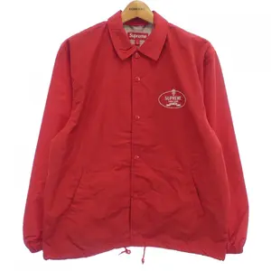 Pre-owned Supreme Cotton Small Leather Goods CREST COACHES Jacket