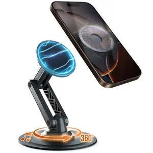 Cooper Mag360 MagSafe iPhone Stand - 360° Adjustable Desk Phone Holder for iPhone 16/15/14/13/12 Series Strong Magnet No-Slip Travel-Ready