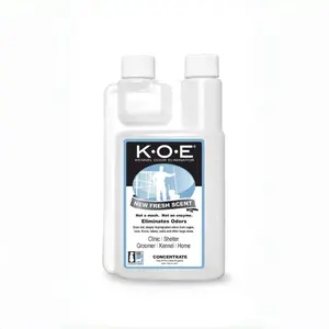 *NEW* K.O.E.16oz concentrate -Koe odor eliminator for pets - Koe dog odor eliminator - Non-Enzymatic Formula Safe for Small Pets & Children- Kennel Odor Eliminator - cat stuff for indoor - dog odor eliminator - Hamster(Apricot, Fresh Scent, Original) tikt