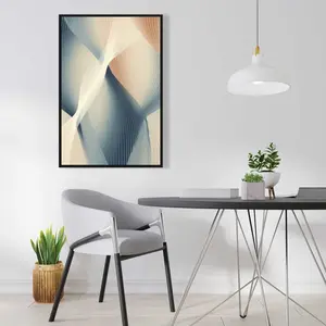 Conscious Sales C1FC2436Y0QUGU 24 x 36 in. Heavenly Threads - White Framed Canvas for Elegant Decor