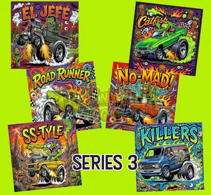 SINGLES, Series 3, Custom 3x3 Premium Vinyl Magnets