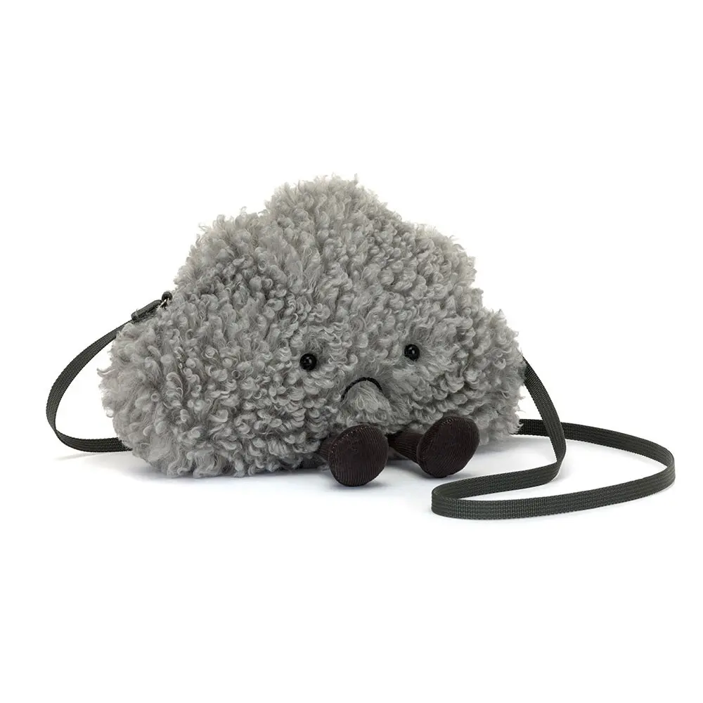 Jellycat Amuseables Plush Crossbody Bag, Cute Kawaii Shoulder Purse, Soft Novelty Plush Bag, Adorable Collectible Accessory & Gift for Plush Fans