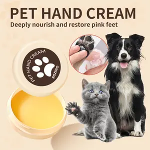 Pet Hand Cream with Coconut Oil, repairs dry and cracked paws of cats & dogs, deeply moisturizes, restores pets’ paw pads to softness and smoothness