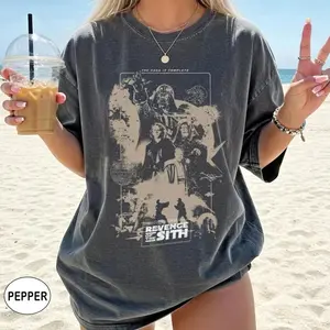 Adult - Youth Shirt Revenge of the #Sith20th Vintage T Shirt, Retro Revenge of the #Sith20th Tee, #Kenobi, Space Wars [Comfort Color - Gildan]