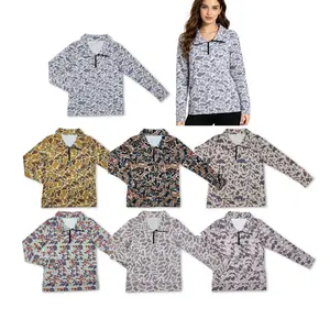 Women's Long-Sleeve Camo Full-Zip Hoodie Sweatshirt - Soft Fabric, Fitted Streetwear Top, Roomy Pockets, Trendy Print, Casual Premium Style, Plus Size Hoodies for Women