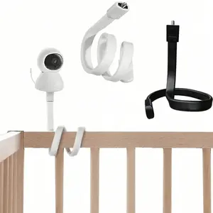 Baby Monitor Camera Mount, 1x1/4 Inch Screw Fixed, Multi-Functional No Drilling Required, Adjustable Outdoor Monitor Stand