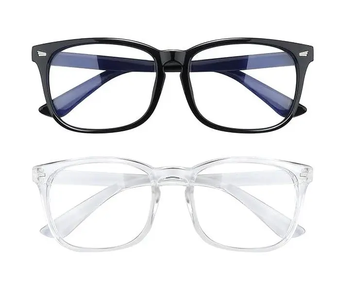 2026 Blue Light Protection Gaming Glasses - Anti-Reflective Polycarbonate HD Lens, Lightweight Durable Flexible Eyeglasses for Men, Party Bag & Gift Home Supply, Springy Arms