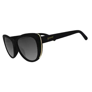 It's Noir, Darling - goodr Black Glam G Cat-Eye Polarized Sunglasses