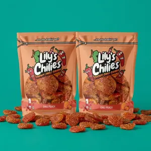 Chili Peach Gummies - Two 4oz Bags