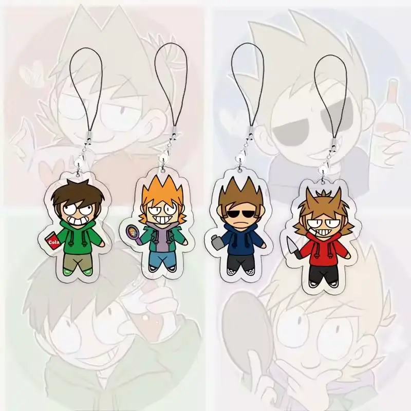 Eddsworld Tord Acrylic Keychain, Great For Daily Use Or As Thoughtful Little Gifts For Your Friends And Yourself