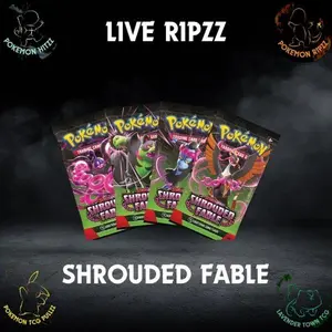 Scarlet & Violet Shrouded Fable Booster Packs