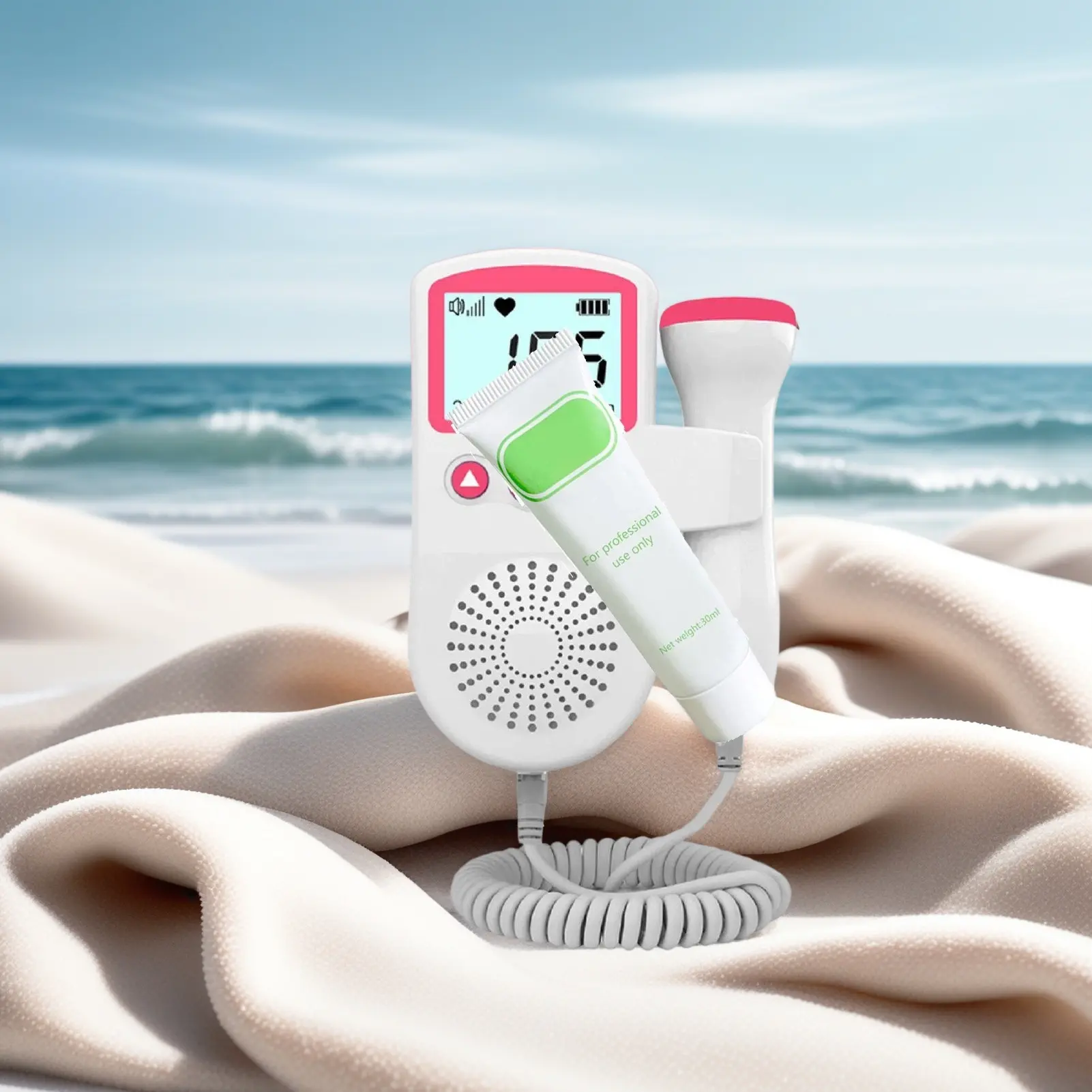 Fetal Heartbeat Masimo Stork Vitals FDA Cleared Smart Home Baby Monitoring Syste
