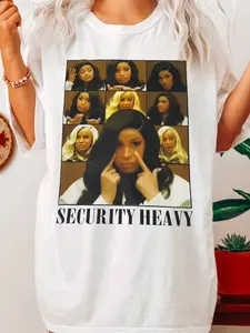 [Sale Up To 30%] + [Free Ship] Streetwear CB 2026 Rap Concert Shirt, Miss Drama Vintage Hip Hop Graphic Tee, Gift For Cardii Fan Men And Women 03