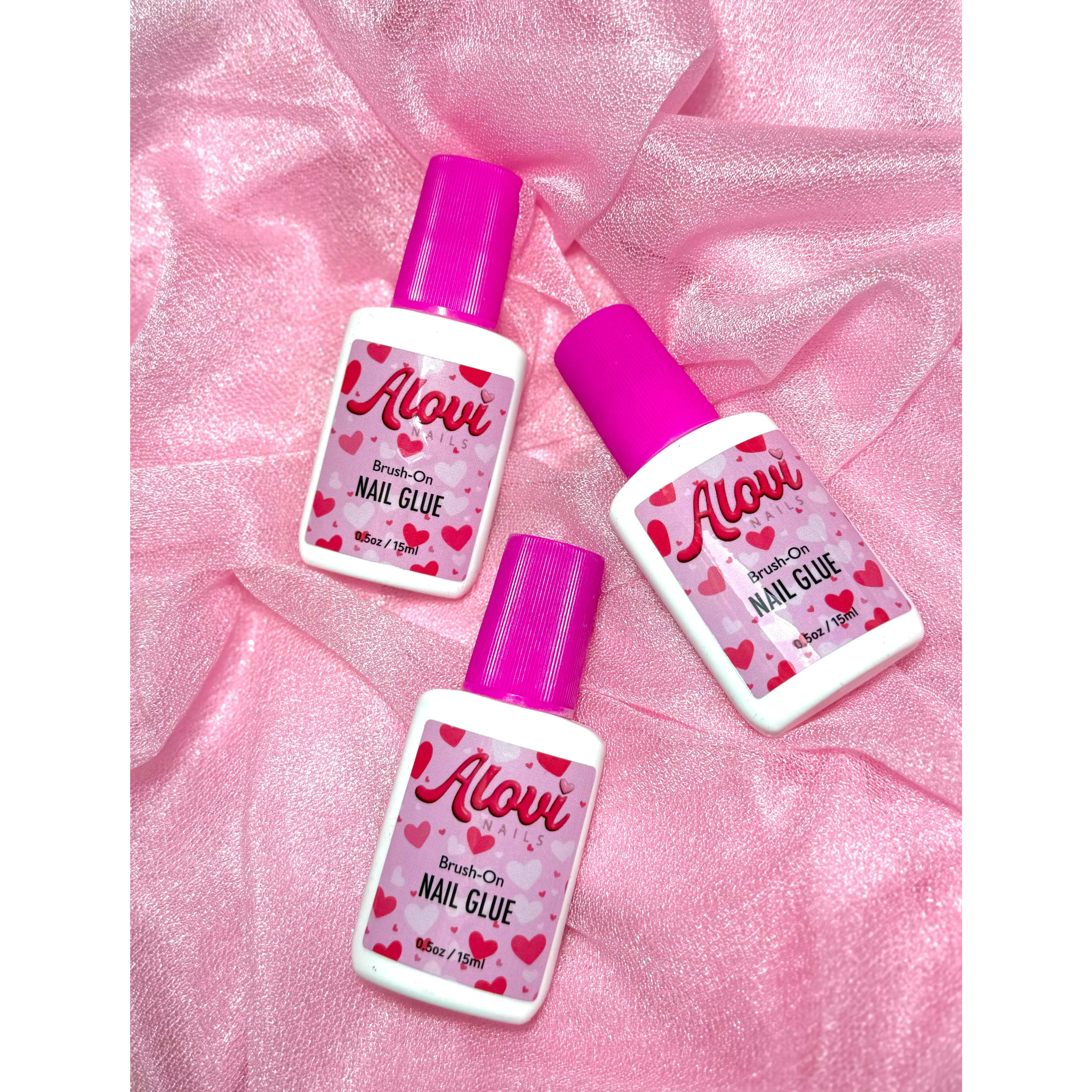 Brush-On Nail Glue for Tips