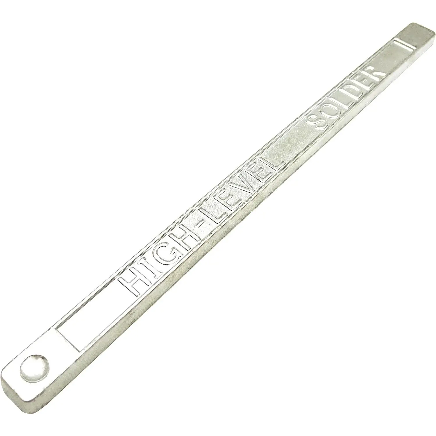 Sn63/Pb37 Tin Lead Solder Bar, 1 lb Alloy I-Stick
