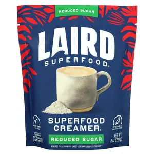 Laird Superfood Superfood Creamer, Reduce Sugar, 8 oz (227 g)