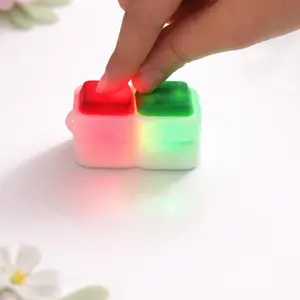 Light up fidget clicker
