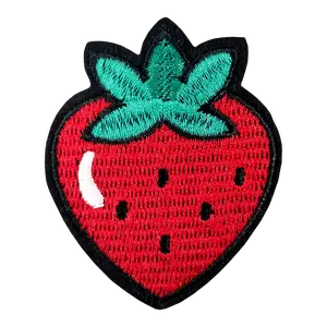 Juicy Strawberry Iron/Sew On Patch