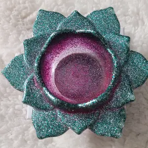 Lotus Flower Tealight Candle Holder