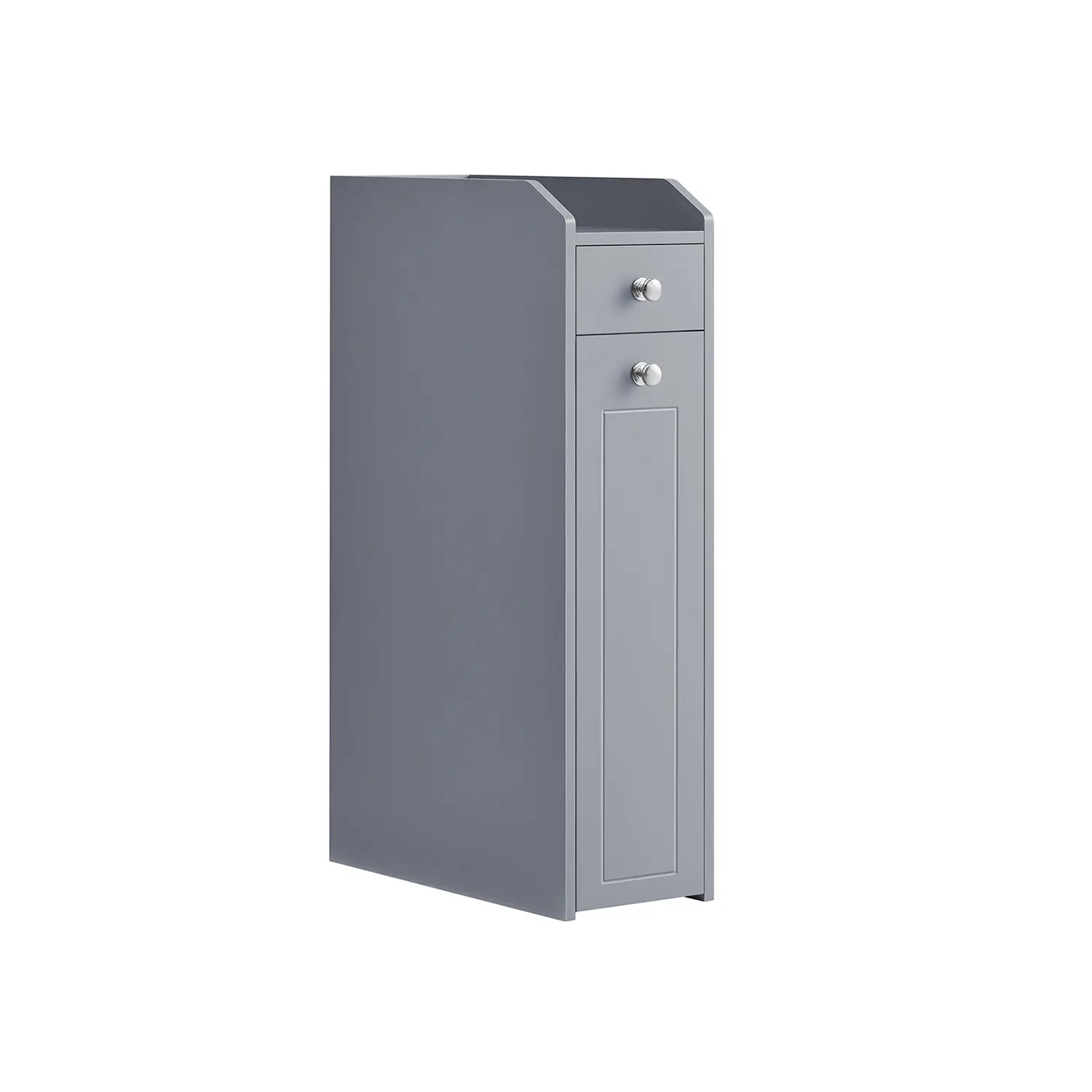 VASAGLE Small Bathroom Storage Cabinet, Slim Bathroom Storage Organizer