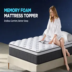 12 Inch 14 Inch Hybrid Mattress Motion Isolation Pressure Relief Mattress