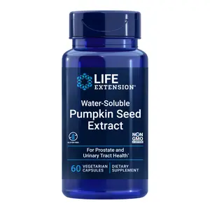 Life Extension Water-Soluble Pumpkin Seed Extract 60 Vegetarian Capsules
