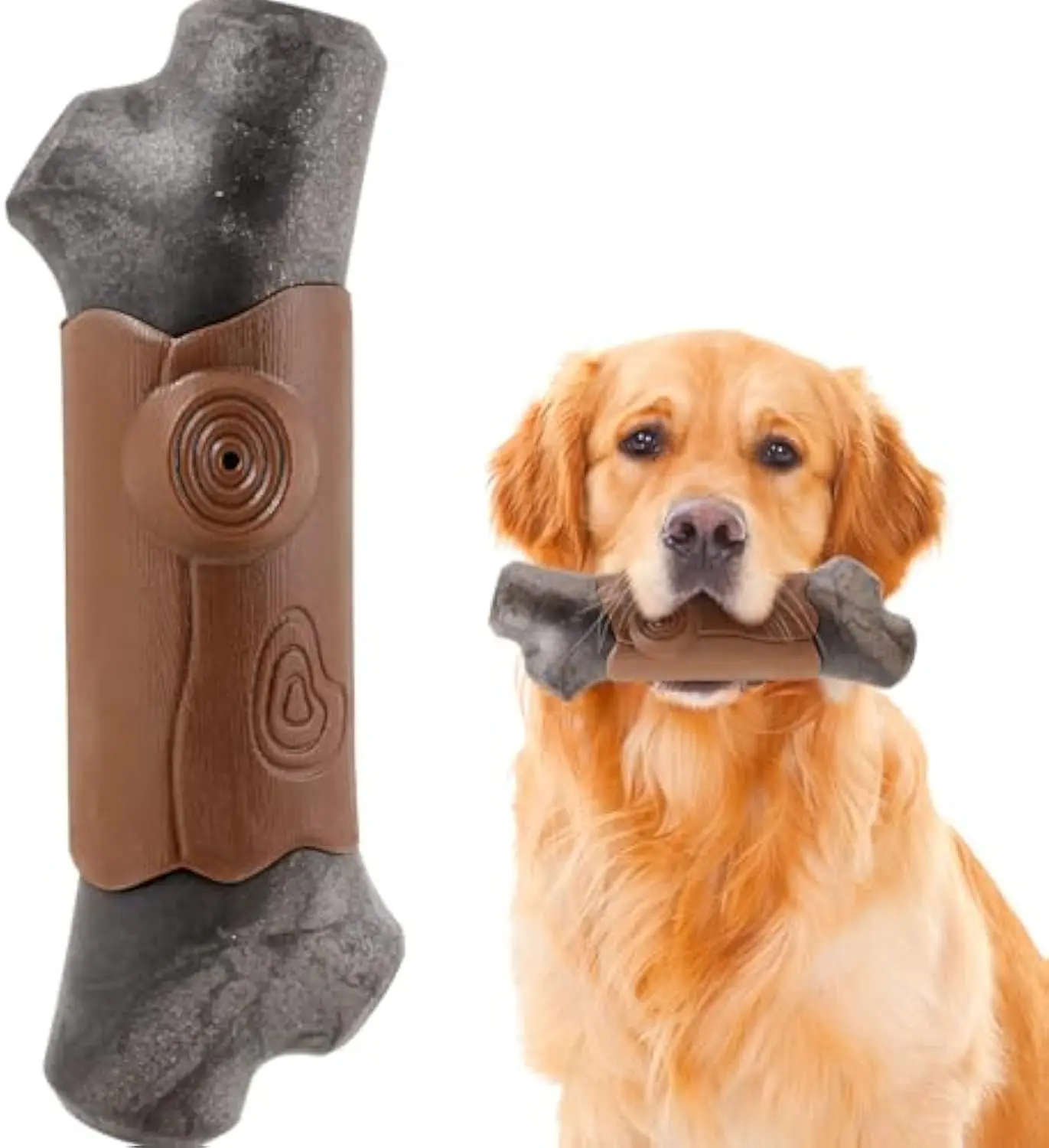 Indestructible Bacon Flavour Dog Chew Toy