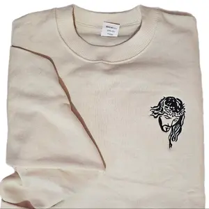 Jesus Embroidery sweater