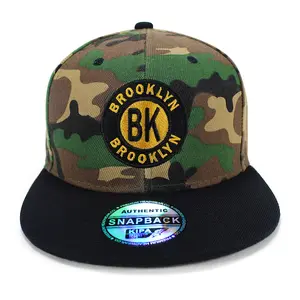 Camouflage Snapback Brooklyn Hat