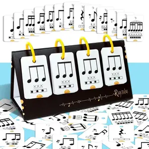 72 Music Learning Cards, Educational Desktop Tools for Early Childhood Development, Cognitive Skill Building Aids, Fun & Interactive Learning Props