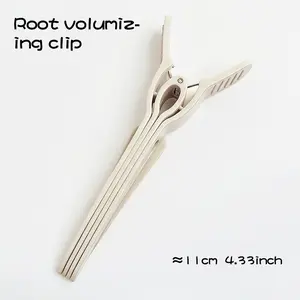 3PCS Volumizing Root Lift Hair Clips Set for Fluffy Bangs No-Crease Styling Heat-Free Volume Clip for Instant Lift Fullness Natural Airy Look Lightweight Salon Hair Tool Daily Heatless Haircare