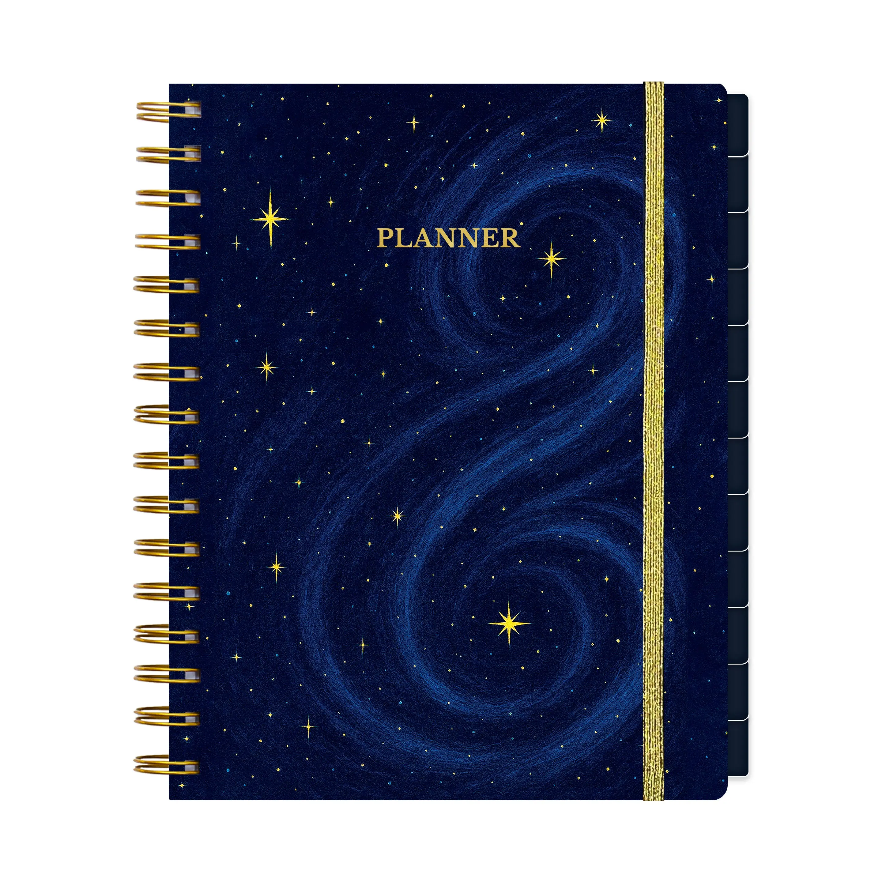 Undated Academic Planner for Students – 12-Month Weekly & Monthly Planner