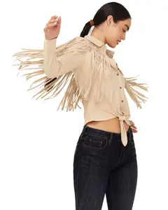 Idyllwind Women's Fringe Embroidered Long Sleeve Button-Down Western Shirt - Iwsp25k93-Stn