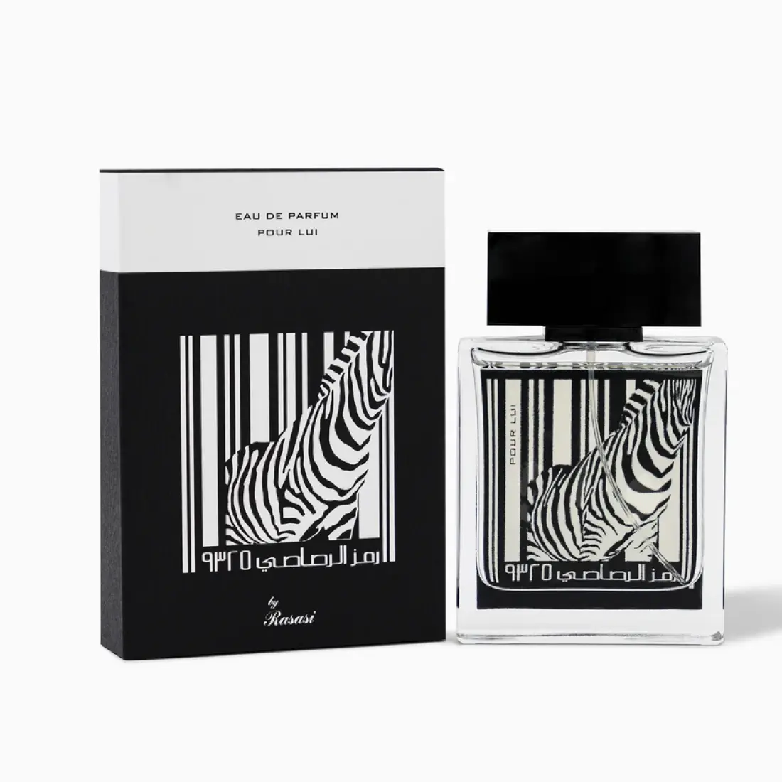 Rasasi Rumz Al Rasasi 9325 Zebra Pour Lui Eau de Parfum 50ml – Men's Cologne | Chypre Fruity Woody EDP | Pineapple Pear Leather Musk
