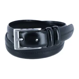 CTM Boy's Center Stitch Dress Belt