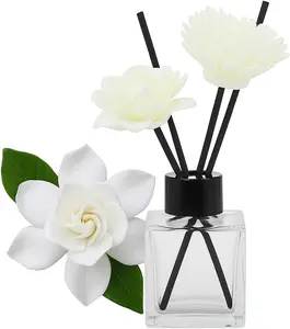 eNVyable Reed Diffuser – Elegant Home Fragrance, Long-Lasting Scented Oil Diffuser with Decorative Flower Sticks for Bathroom & Office – 50ml