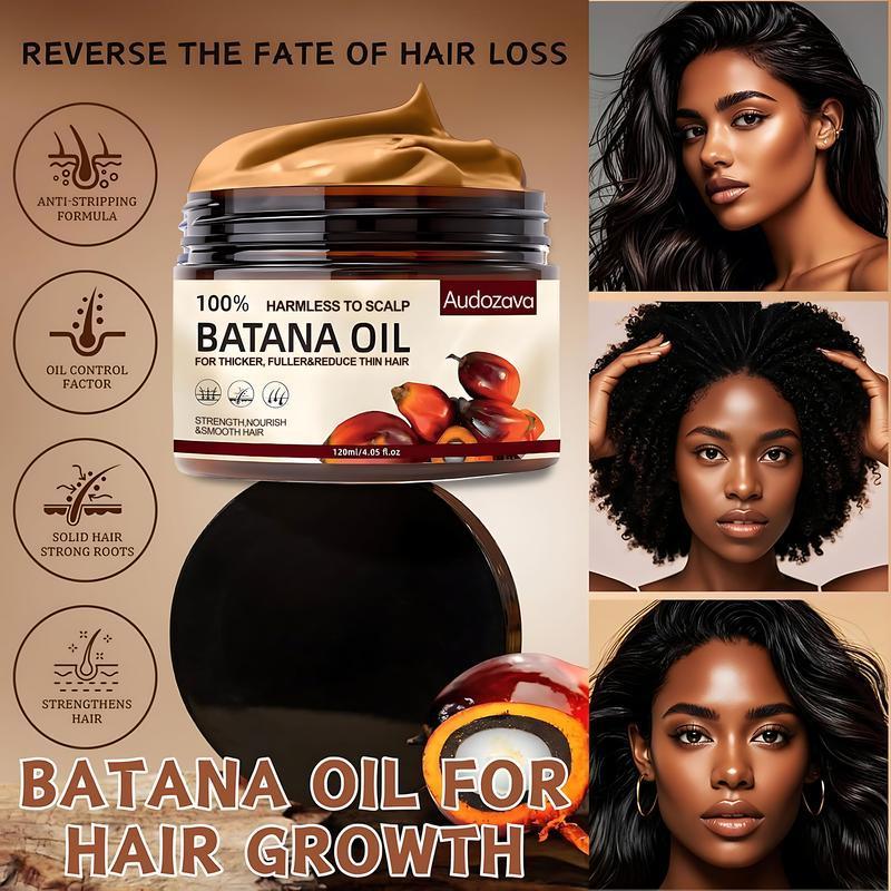 Batana Oil for Hair Growth Dr. Sebi Organic Pure From Honduras with Keratin, Coffee Extract & Other Ingredients to Enhance Efficacy for Haircare