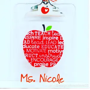 Personalized Teacher Clipboard - Customizable Office Supplies