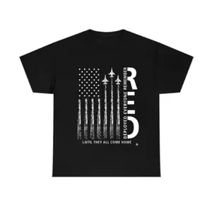 RED Friday Remember Everyone Deployed Shirt, Patriotic American Flag T-Shirt, Military Support Graphic Tee, Veteran Family Pride Gift