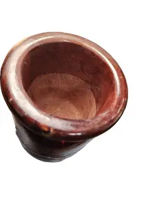 Pilon Traditional de Madera Dominicano para Triturar #6. kitchen traditional Utensils Wood Grinding Wooden
