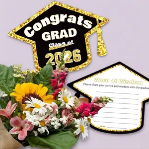 Advice for the Graduate Cards - 40 Pack Advice and Wishes Cards - Graduation Party Decorations - Graduation Decorations Class of 2026 2027 | Congrats Grad Card for Class of 2026 Announcements