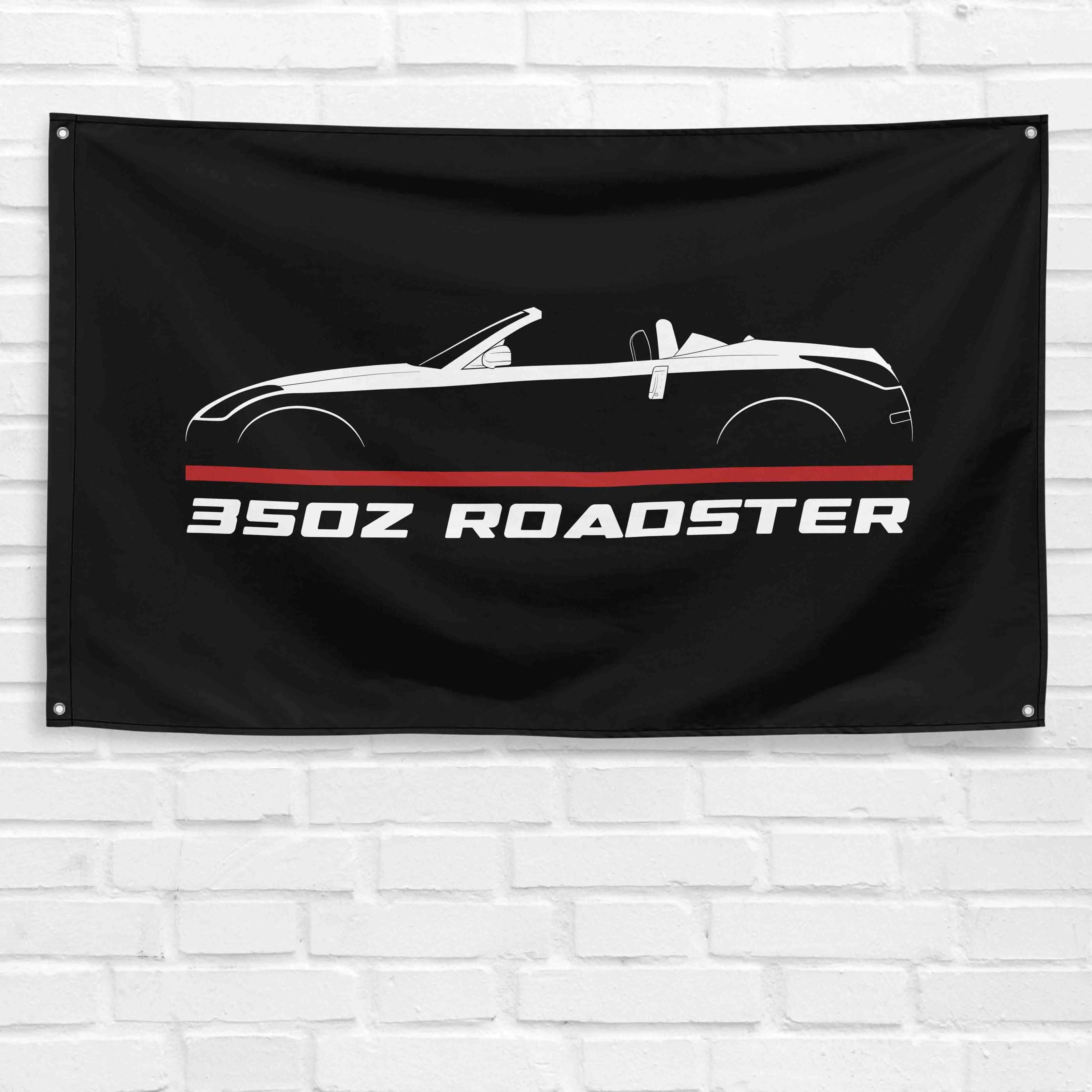 350Z Roadster 2004-2008 3x5 ft Hanging Banner, Lightweight Grommet Festive Backdrop & Banner, Garage Wall Hanging Decoration, Birthday Decor Gift (Home & Festive Party Supplies), Grommet Festive Backdrops & Banners