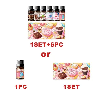 Delicious Aroma Essential Oil Set, Food-Grade Aromatherapy Scented Oils for Humidifiers & Diffusers, Long-Lasting Fragrance, Perfect Holiday Gift