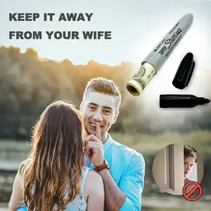 Fake Marker Pen Safe, Plastic Money Hiding Container, Combination Lock Secret Stash Storage, Home Security Dorm Decor Accessory, Money Safe Box