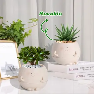 Modern Split Ceramic Flower Arrangement Vase - Unique Home Decor Accessory for Flower Display, Ideal Gift for Decorating
