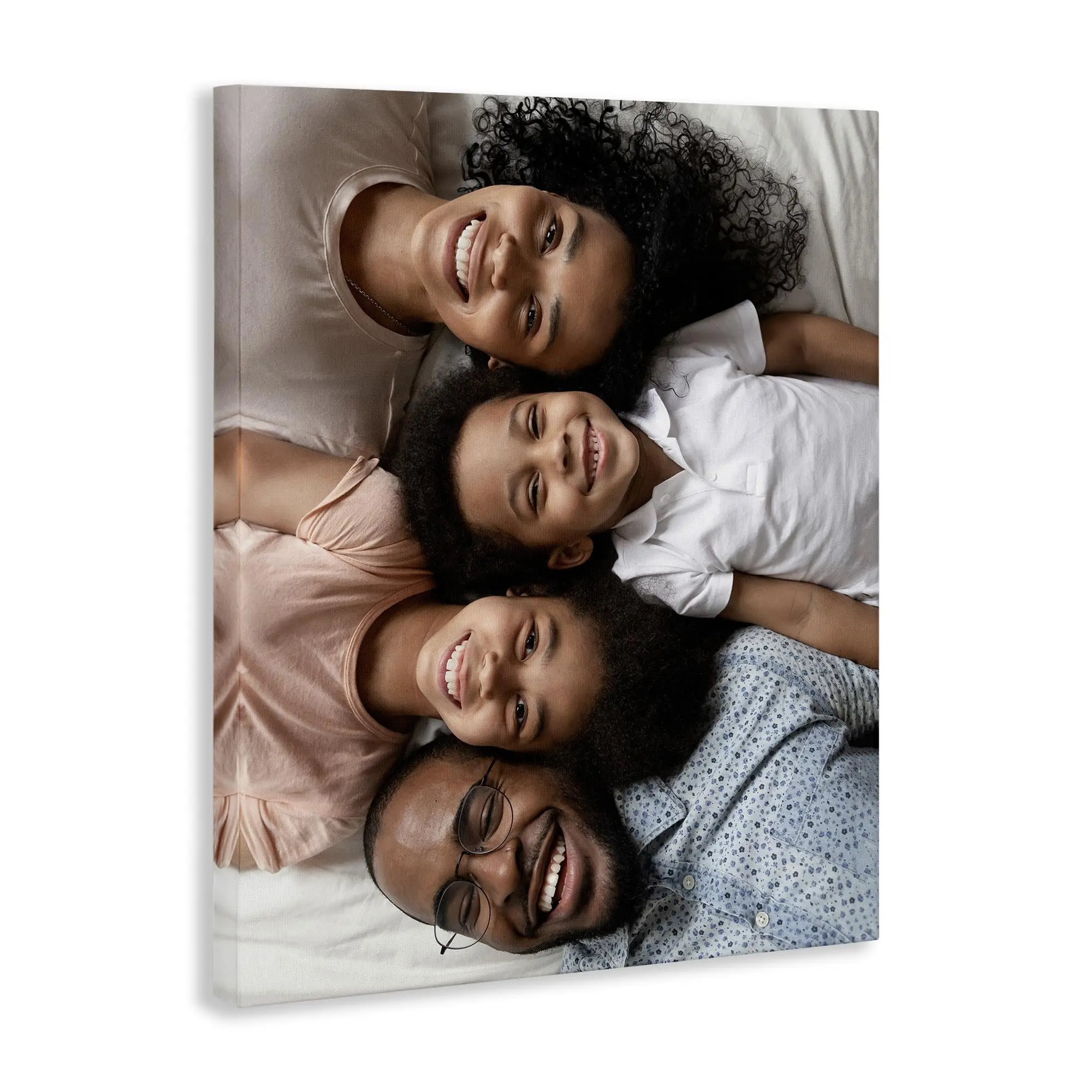 BARLEY ONE Click Shop Chat, Send Photo, Personalized Mother's Day Canvas Prints (3:4): Photo To Canvas Framed Wall Art, Ideal Sentimental Gift For Mom Grandma Living Room Gallery Wall Decorr Artistic Cherished Family Moments