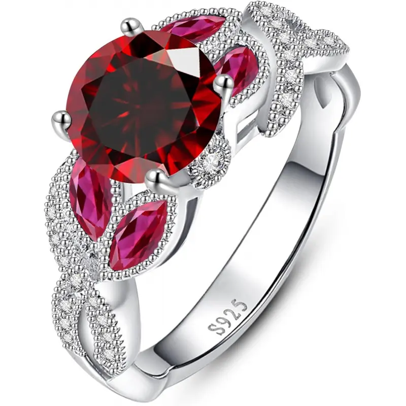 D-Created Ruby&Red corundum