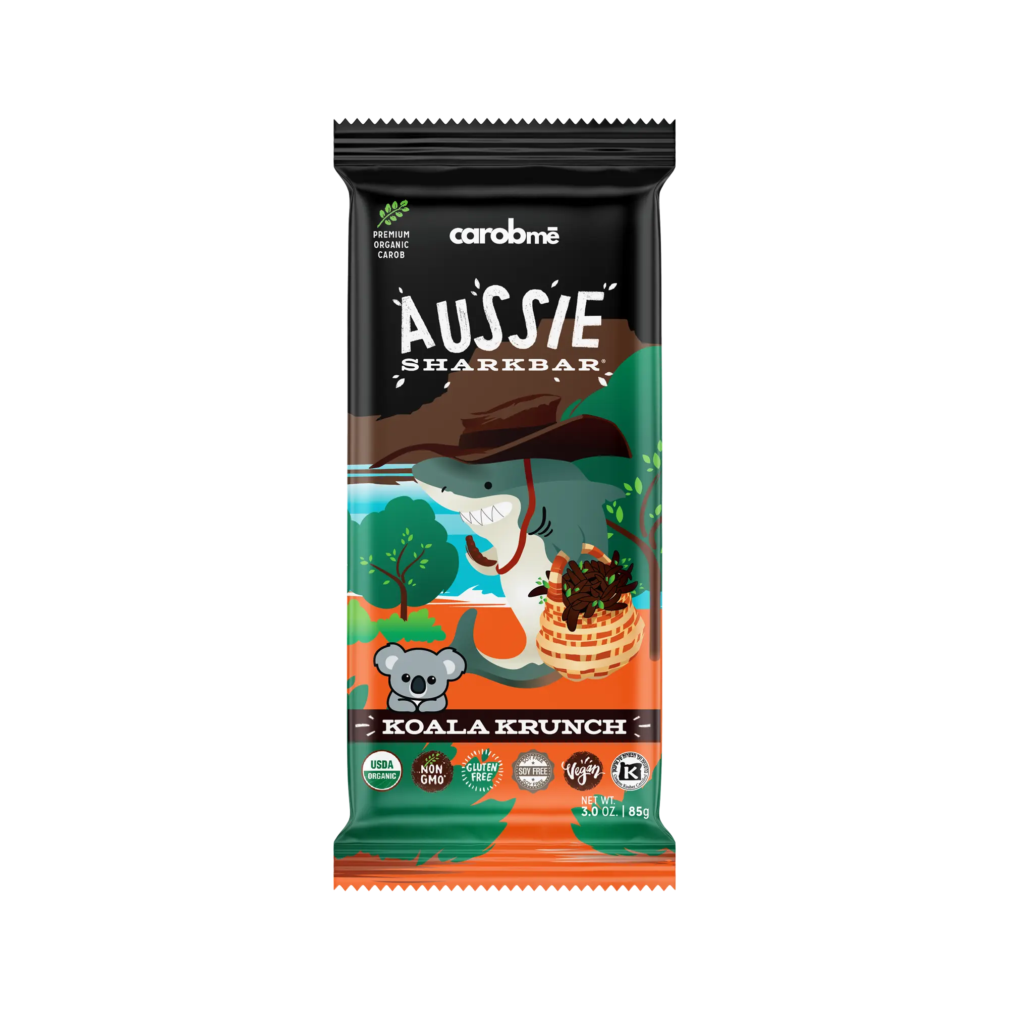 Carobmē Organic Carob Bar Koala Krunch