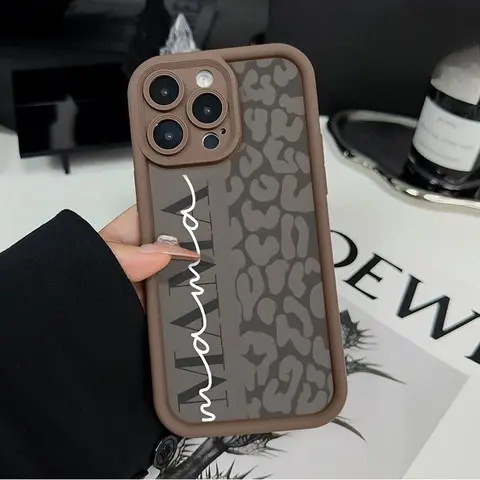 MAMA Multi-Model Leopard Print 1.2mm Protective Silicone Phone Case for iPhone 17,16,15,14 Pro Max,13,12,11,XR,XS,SE,Plus - Shockproof, Scratch Resistant, Slip-Proof, Full Camera Protection, Slim, Durable Phone Accessories, Cellphone Accessories
