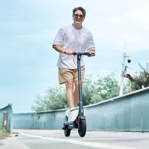 MEGAWHEELS A6L MAX Electric Scooter Smart Foldable E-Scooter with Powerful 500W Motor 10.4Ah Battery supports 15.5mph Max Speed and 45km Range APP Control